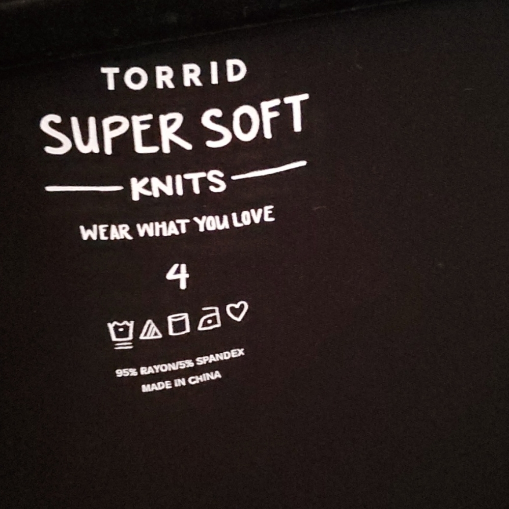 Super Soft Black Split Back Tank - image 2